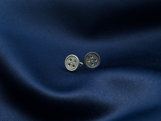 Button Earrings II