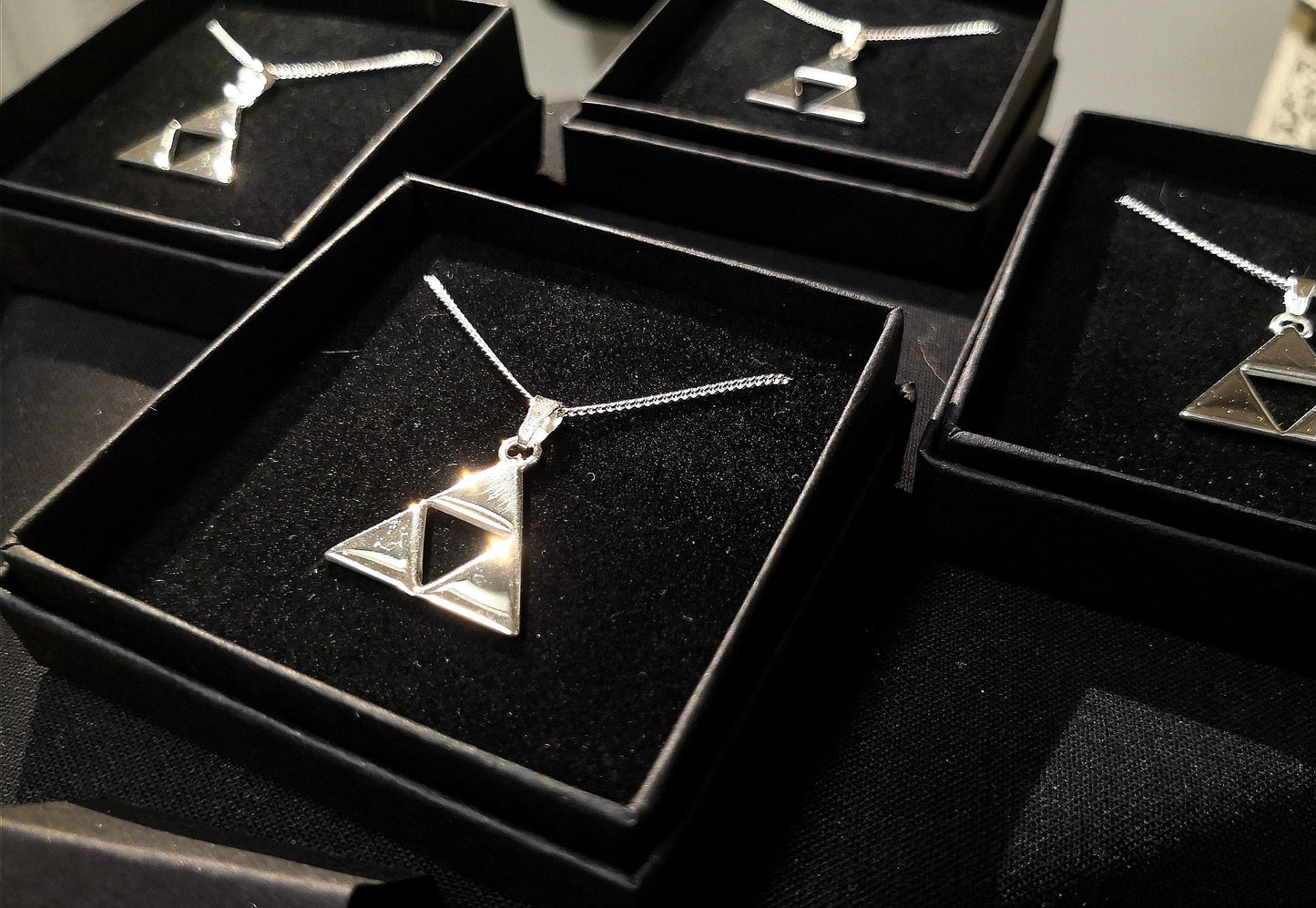 Triforce - Legend of Zelda inspired Sterling Silver Pendant