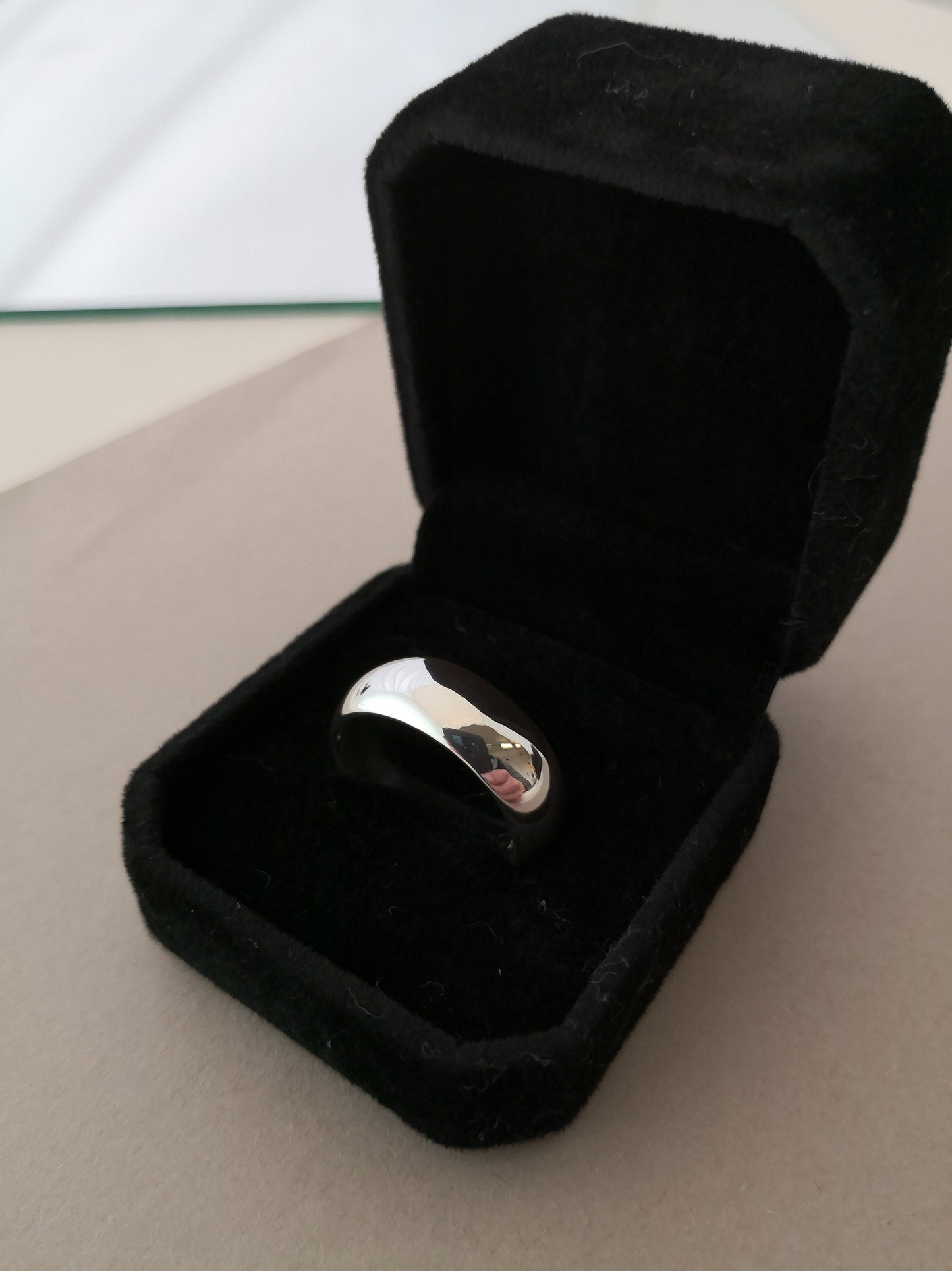 Cold Forged Massive Silver Ring