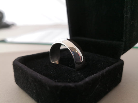 Cold Forged Massive Silver Ring
