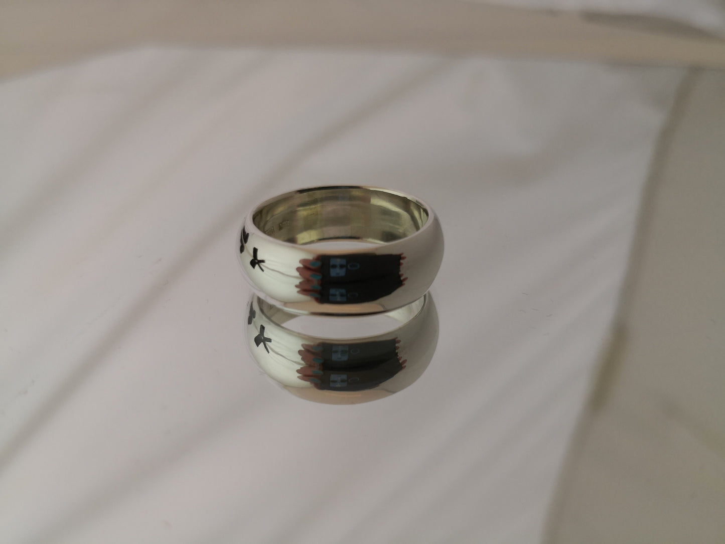 Cold Forged Massive Silver Ring