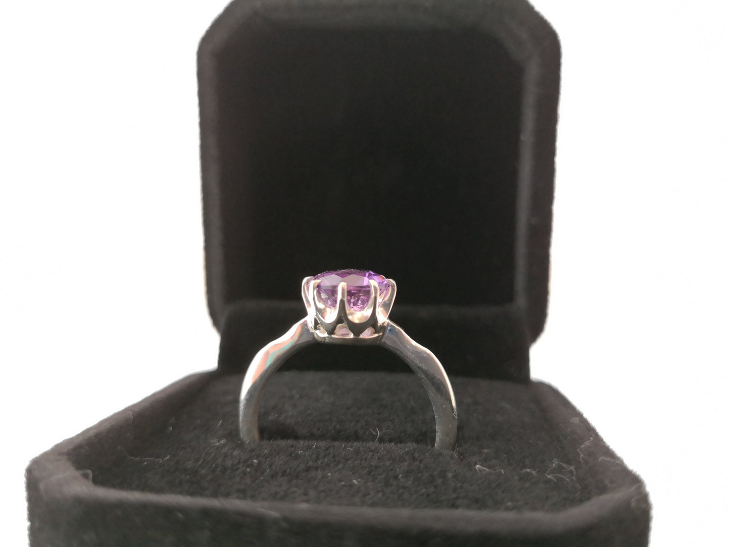 Amethyst Crown ring