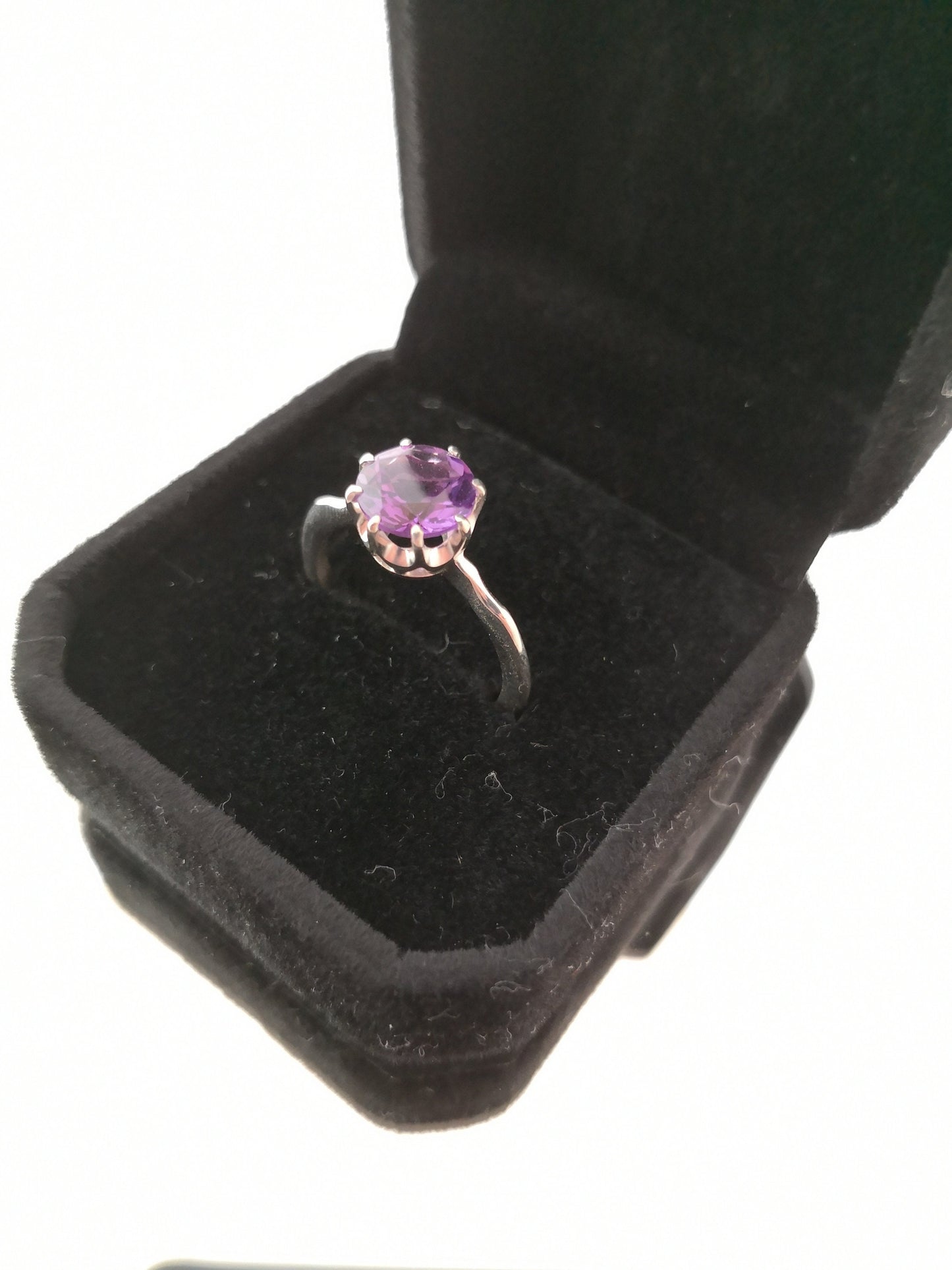 Amethyst Crown ring