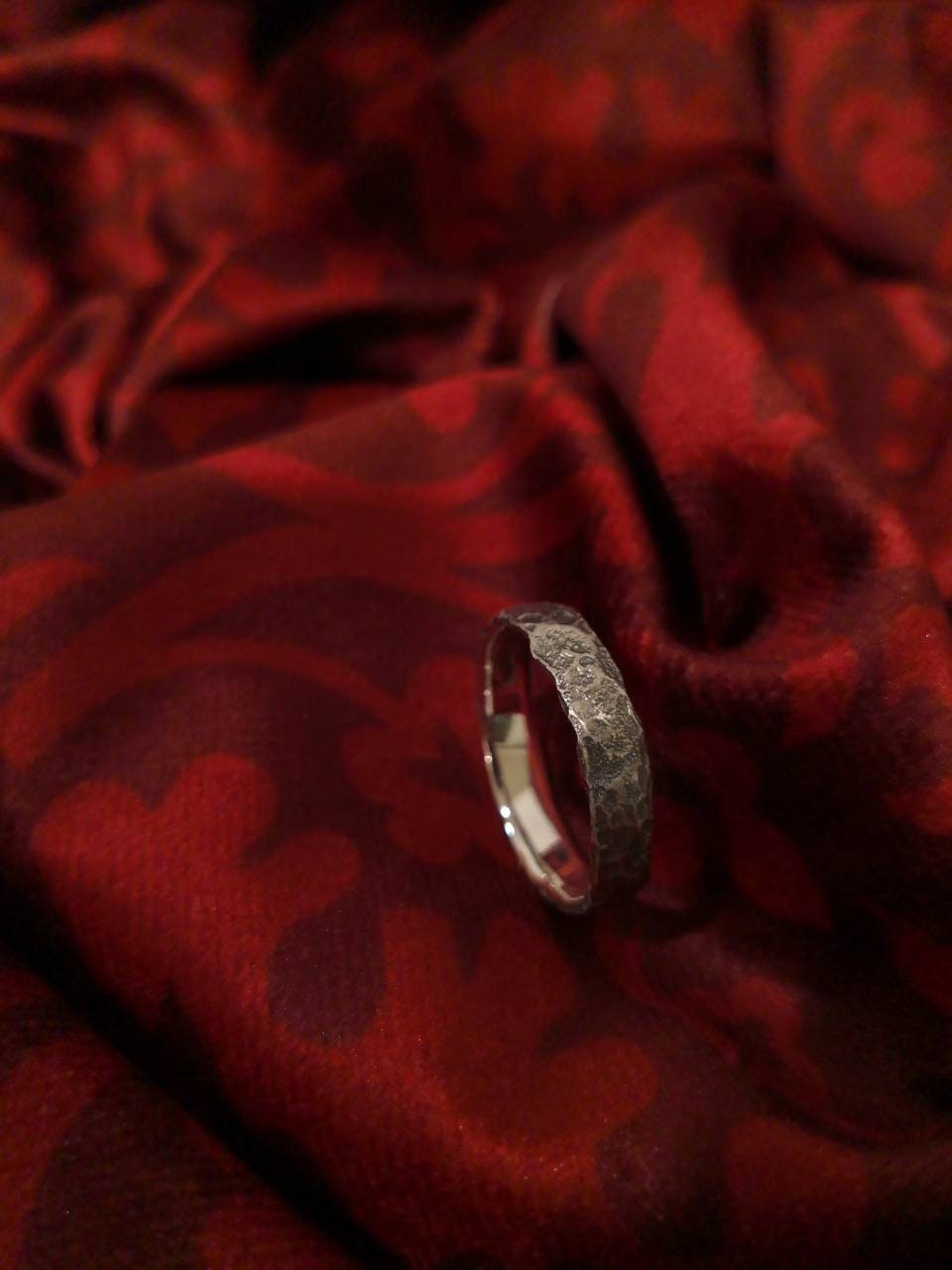 Hand Forged "Mountain" Ring