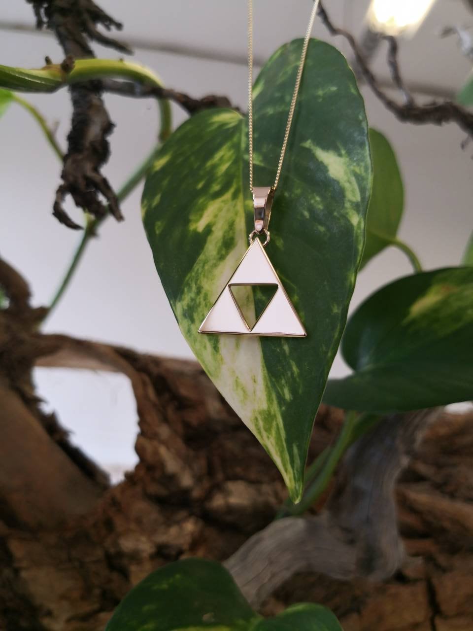 Triforce - Legend of Zelda inspired 14K Gold -Pendant