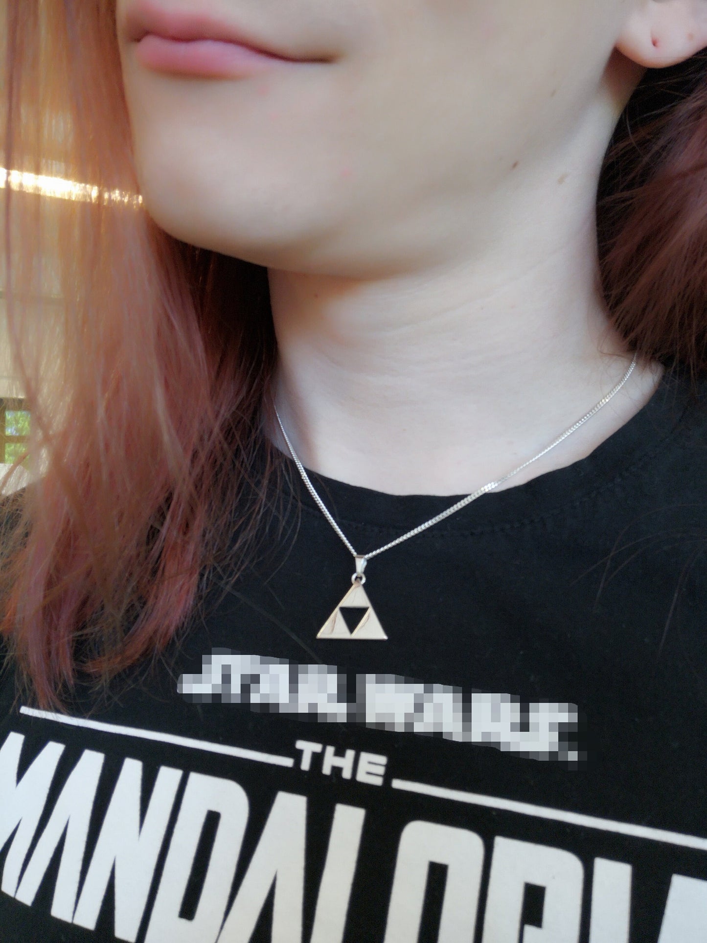 Triforce - Legend of Zelda inspired Sterling Silver Pendant