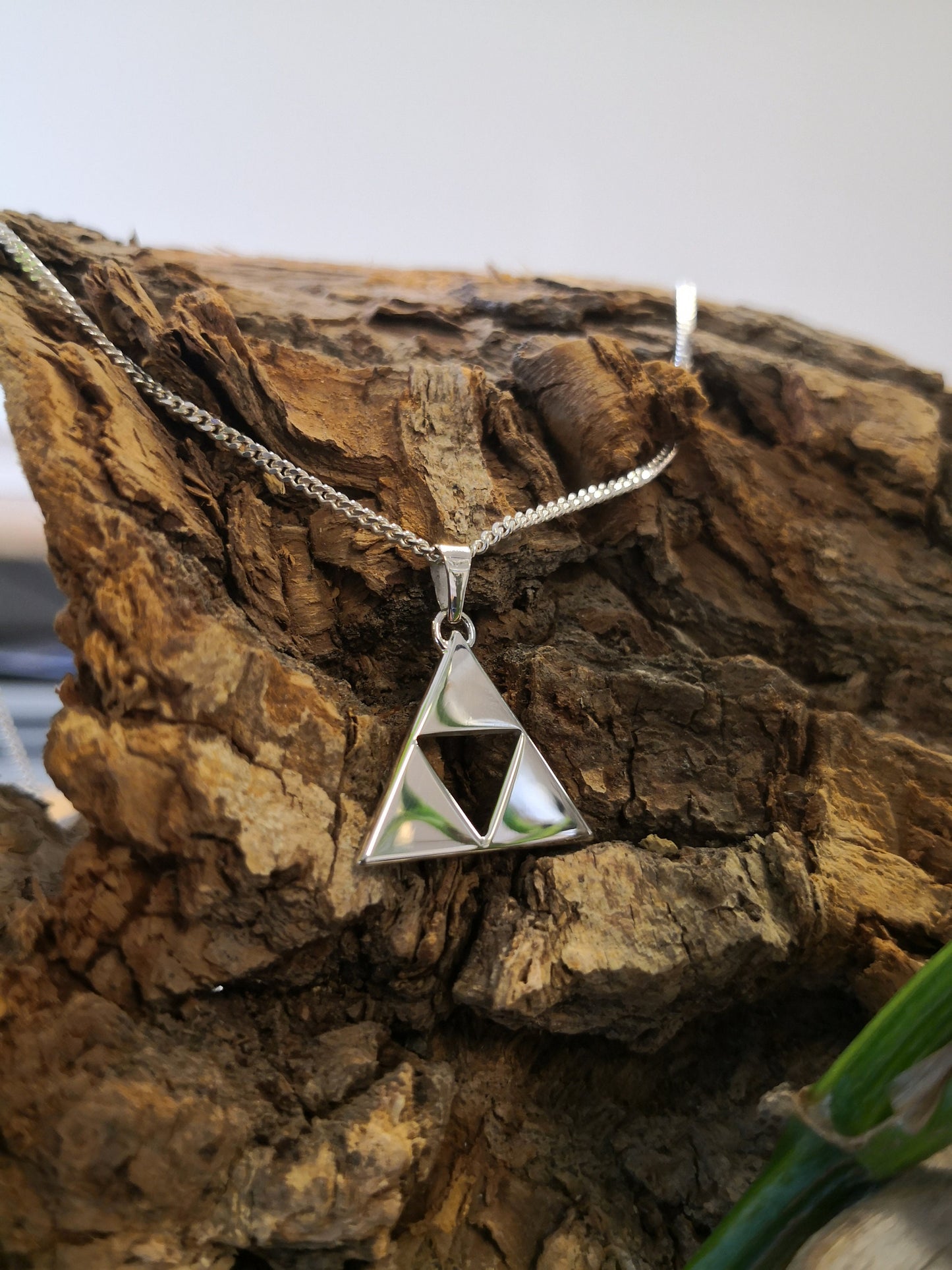 Triforce - Legend of Zelda inspired Sterling Silver Pendant