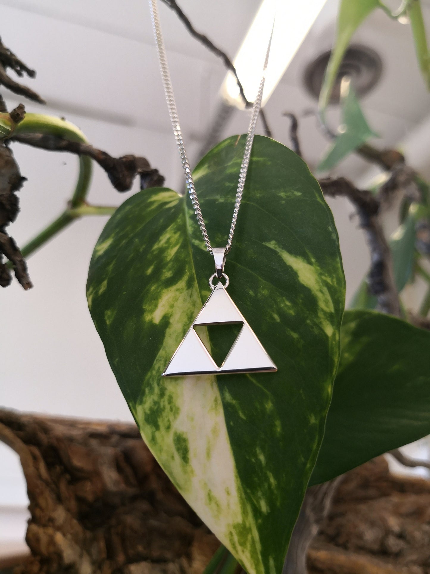 Triforce - Legend of Zelda inspired Sterling Silver Pendant